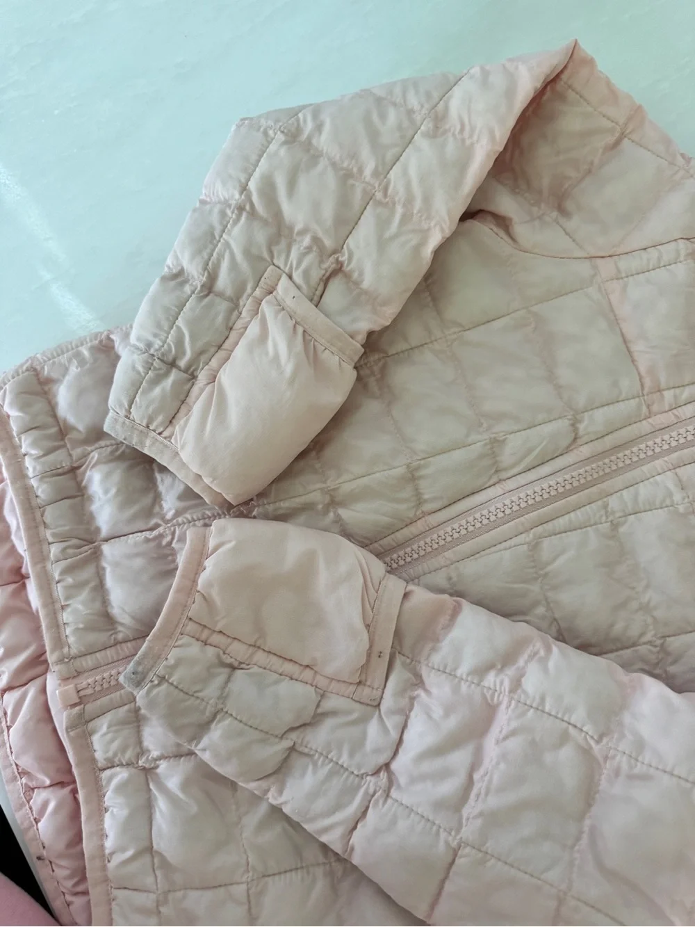 The North Face light pink